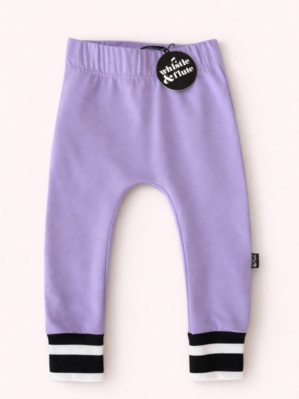 Whistle & Flute Bamboo Joggers in Lavender / 12-18m Harem style Joggers